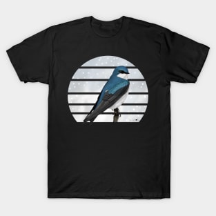 Tree Swallow Bird Illustration T-Shirt